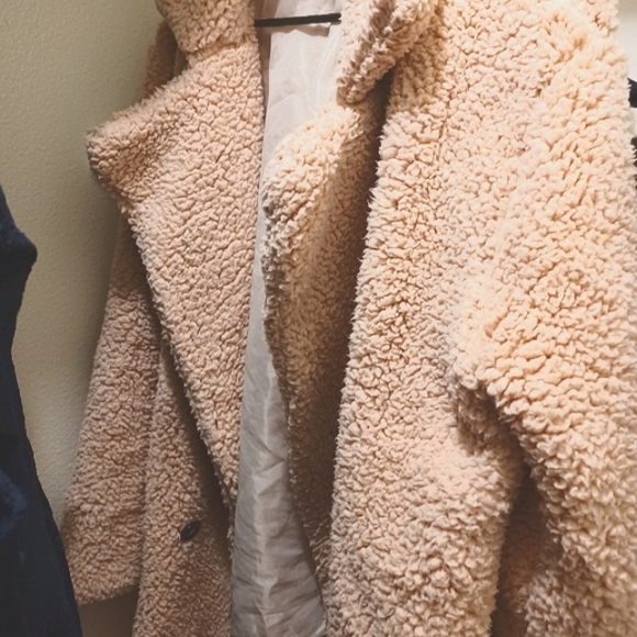 Pink Teddy Coat - Picture 1 of 3